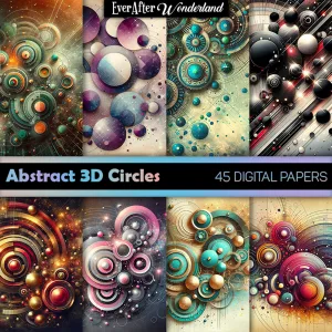 Abstract 3D Circles