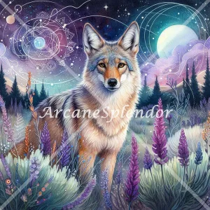 Coyote's Nocturnal Majesty
