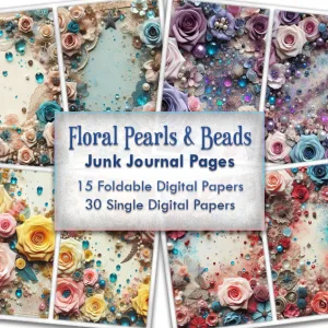 Enchanting Floral Pearl Bead