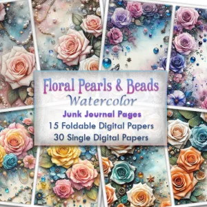Watercolor Floral Pearl