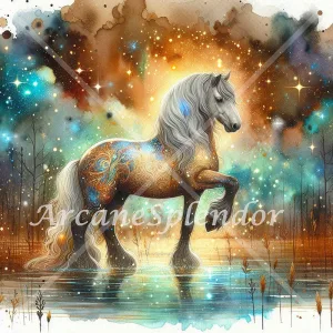 Gypsy Vanner Twilight Serenity