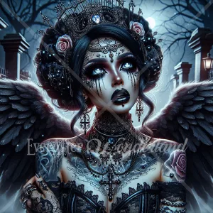 Gothic Weeping Angel - Quinna