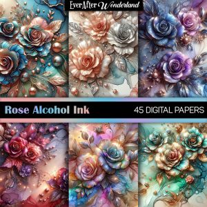 Rose Alcohol Ink