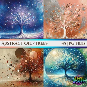 Abstract Oil - Trees