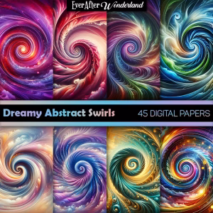 Dreamy Abstract Swirls